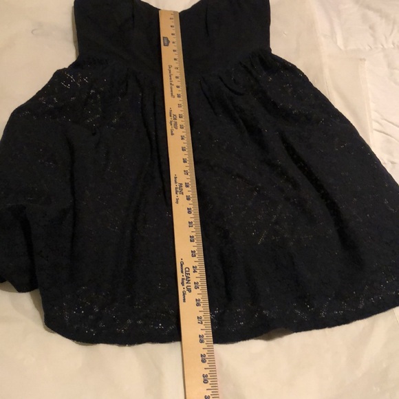 Moulinette Soeurs Strapless Black Lace Dress - Picture 15 of 15